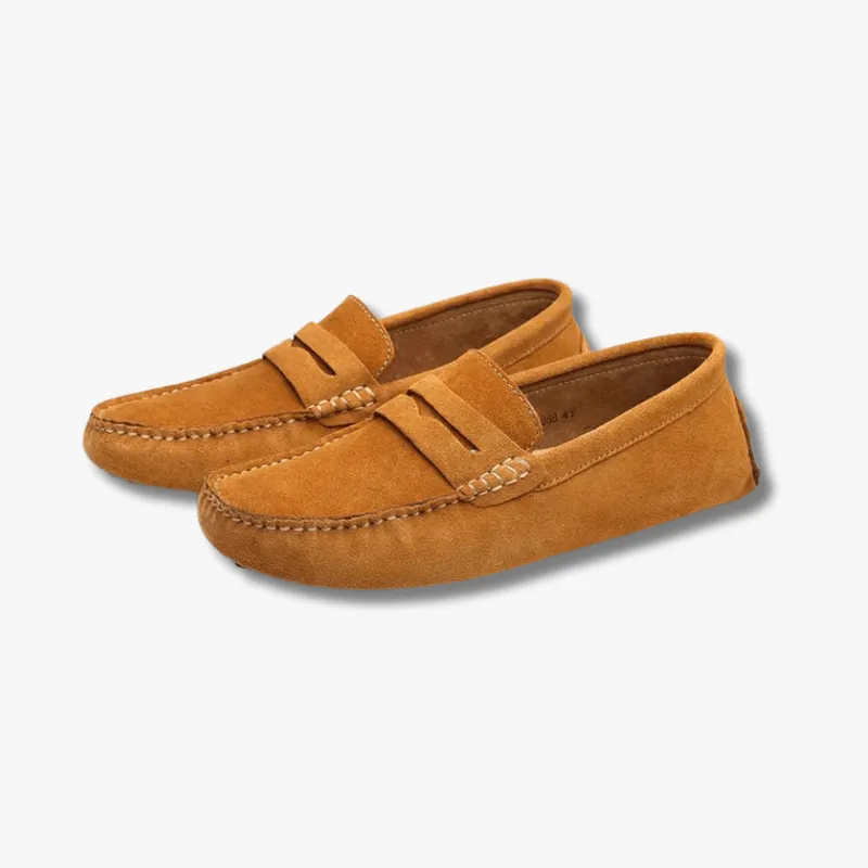 Mason | Italian-Style Suede Driving Loafers for Men – Lightweight & Stylish