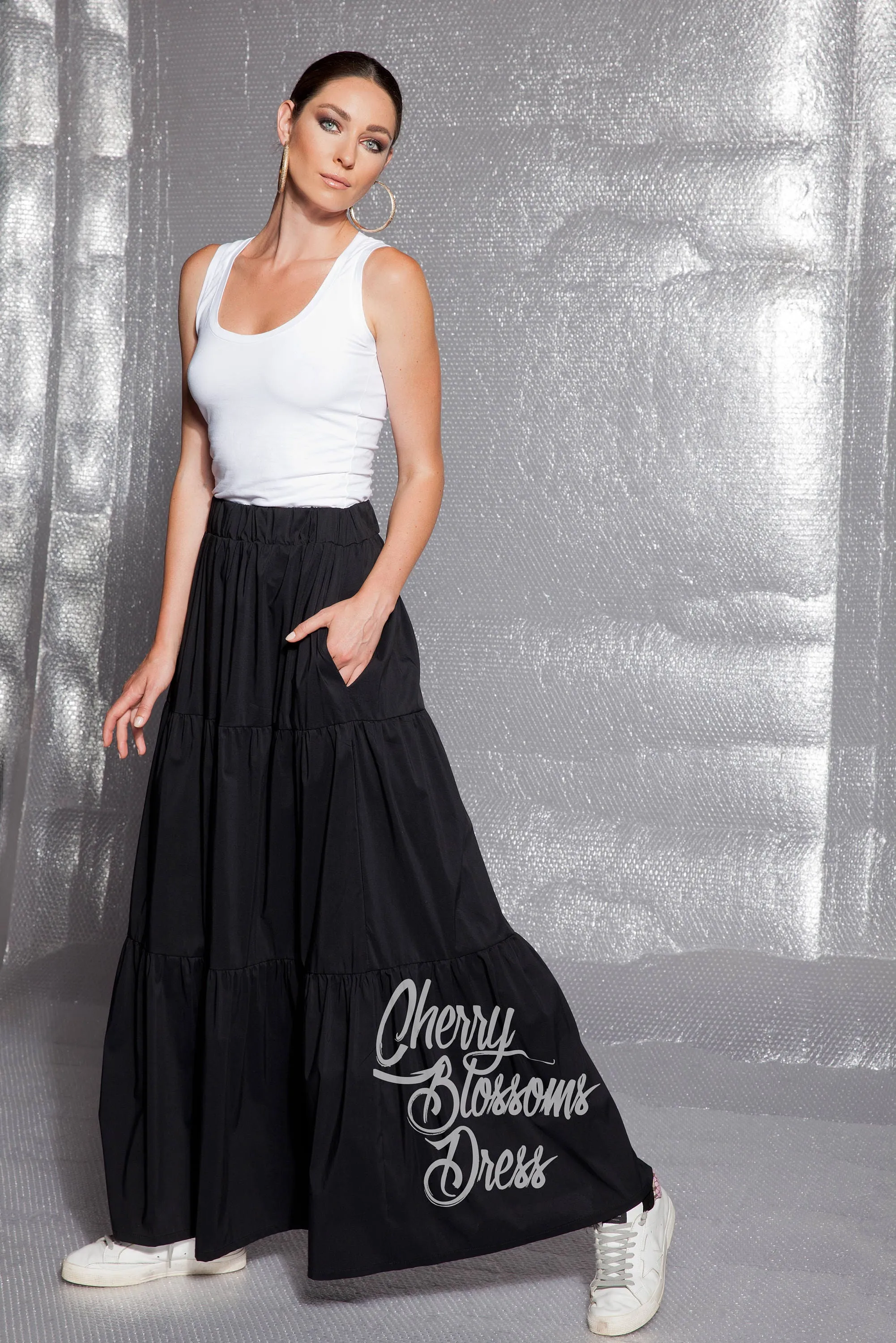 Maxi Skirt With Pockets