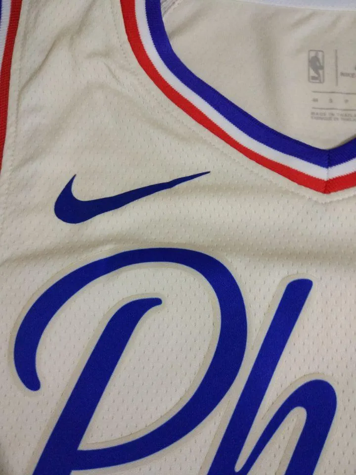 Men 9 Dario Saric Jersey White Philadelphia 76ers Swingman Jersey Fanatics