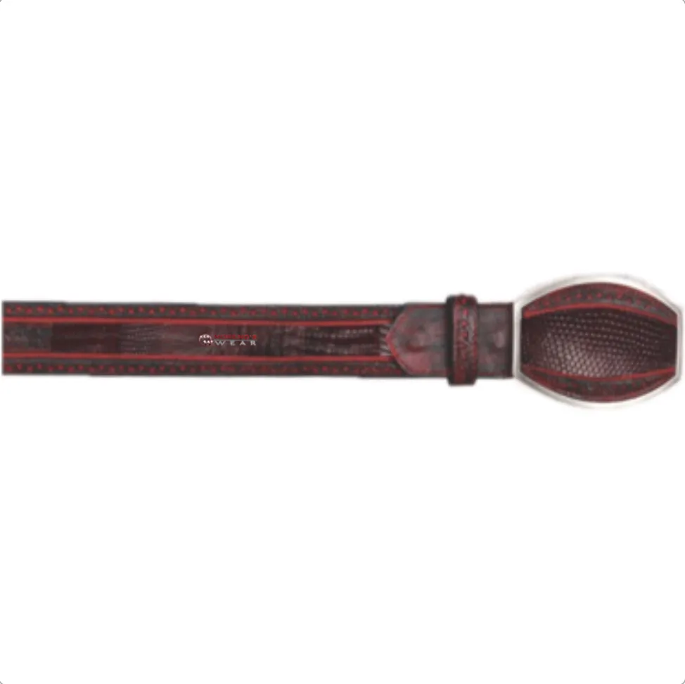 Men’s Los Altos Lizard Teju Laser Design Belt