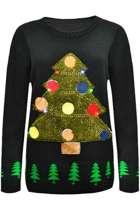 Merry Christmas Snowflake Jumper- Wine Black Navy Blue Grey Red