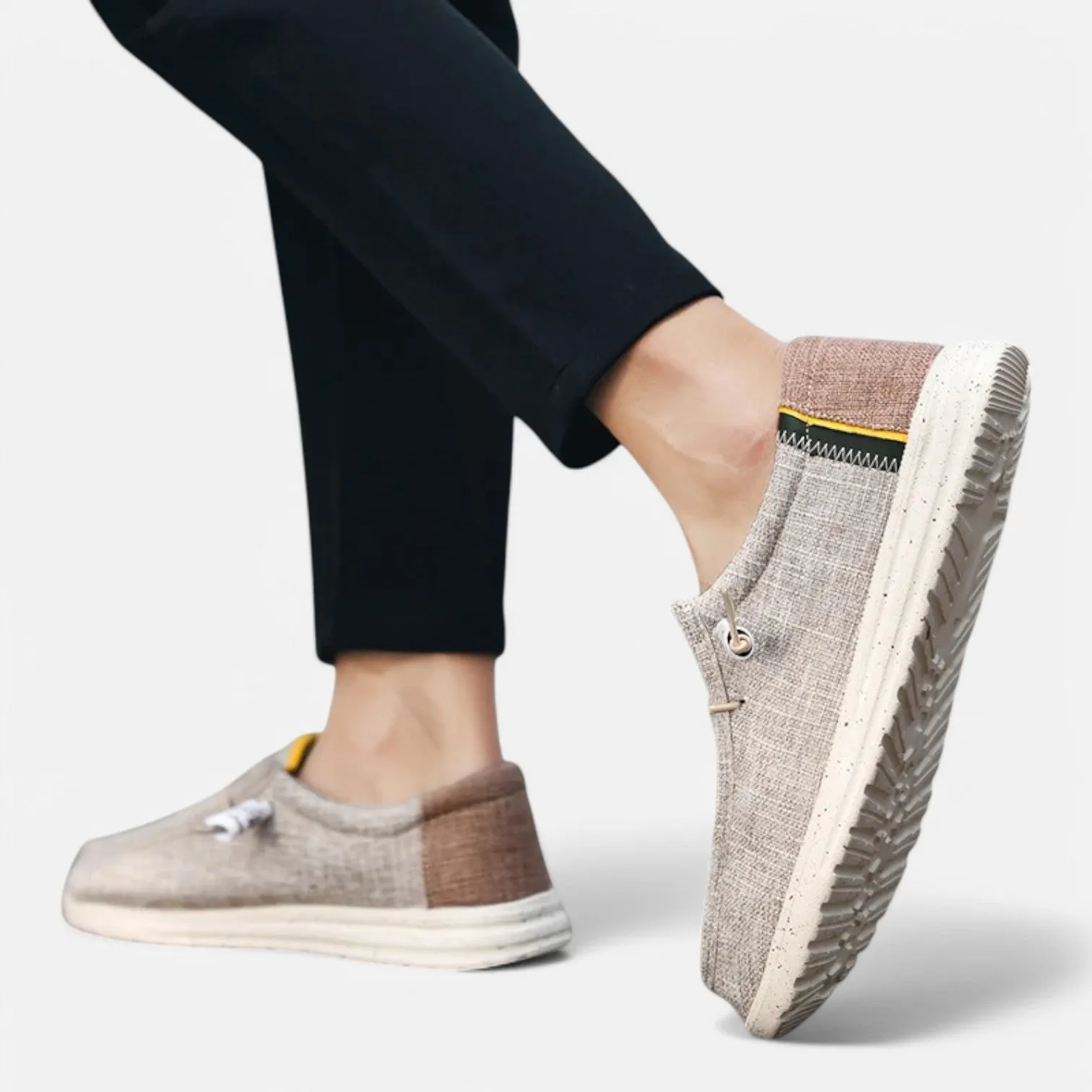 Monacogents | Casual Canvas Slip-On Shoes