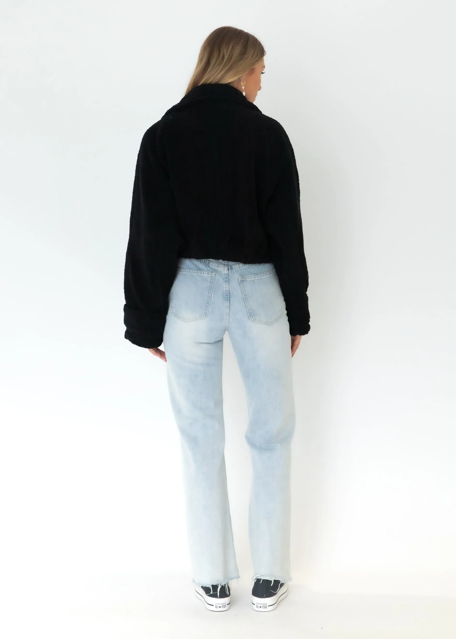 Morrissey Teddy Jacket  - Black