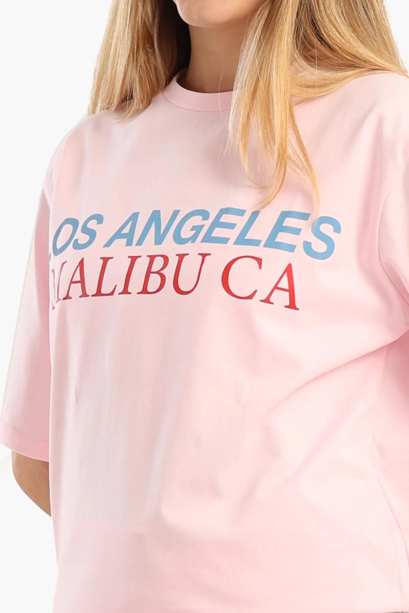 Pink Slip-On T-Shirt