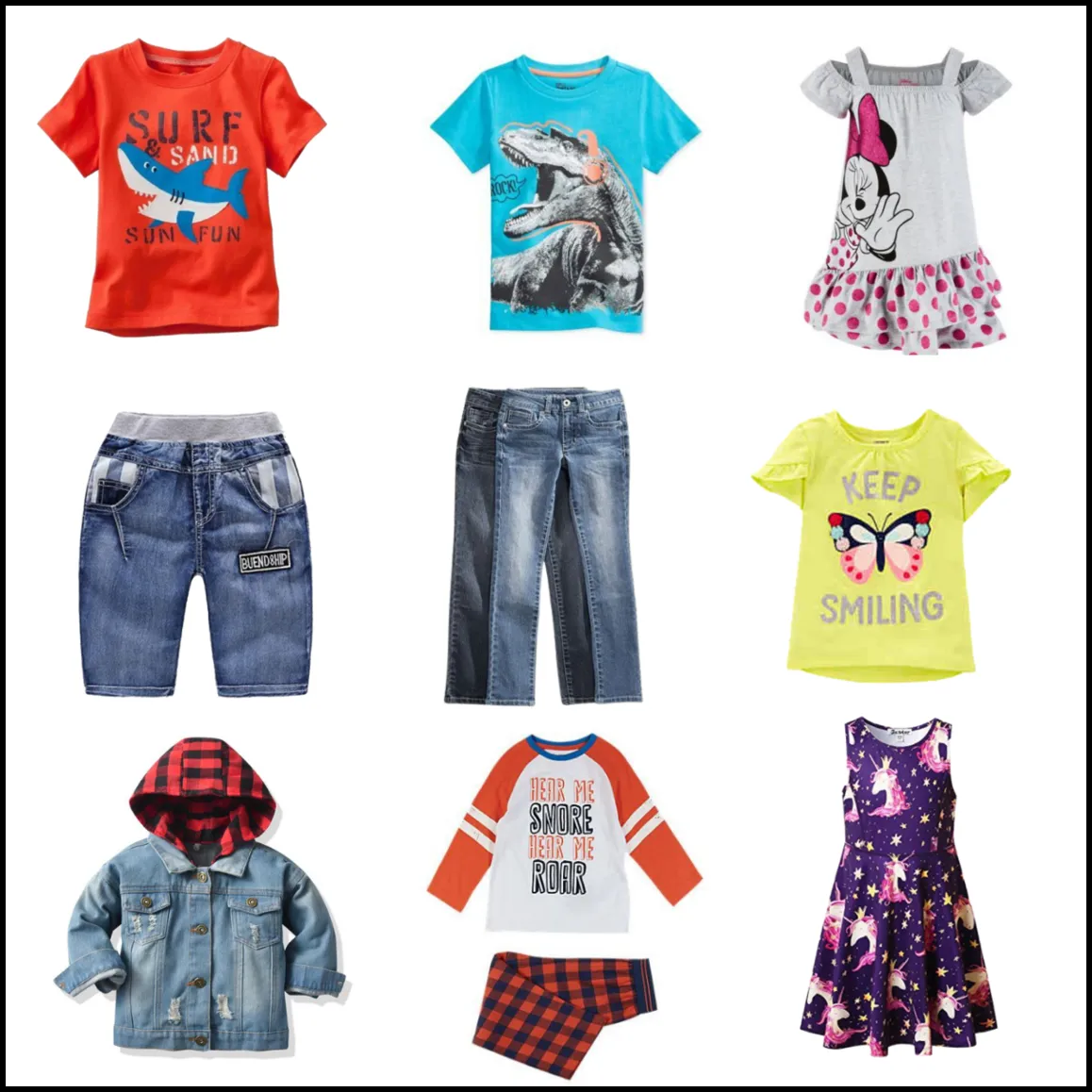 PREMIER WHOLESALE KIDS CLOTHES PALLET OF 1000 ITEMS