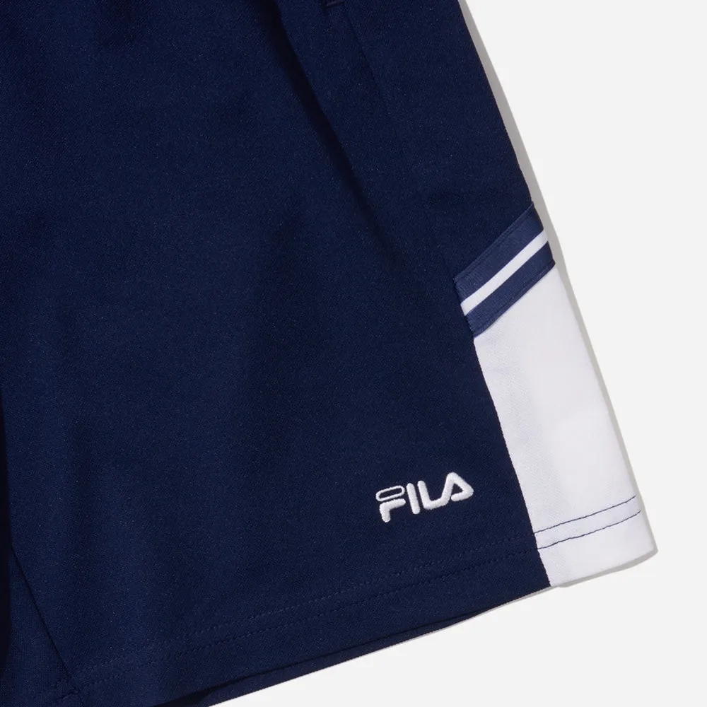 Quần Ngắn Thời Trang Trẻ Em Fila Basketball Warm-Up - Xanh Navy