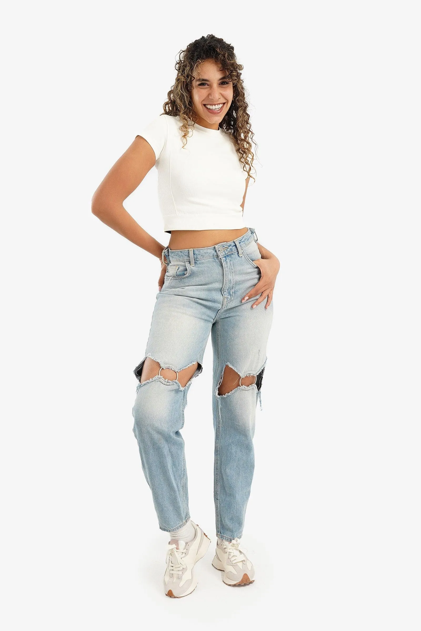 Short Sleeves Cropped Top