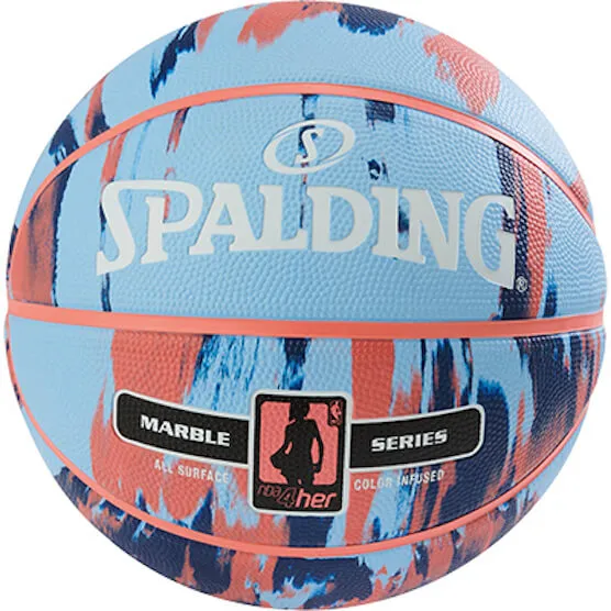 Spalding NBA Marble Multi-Coloured Women's Basketballs