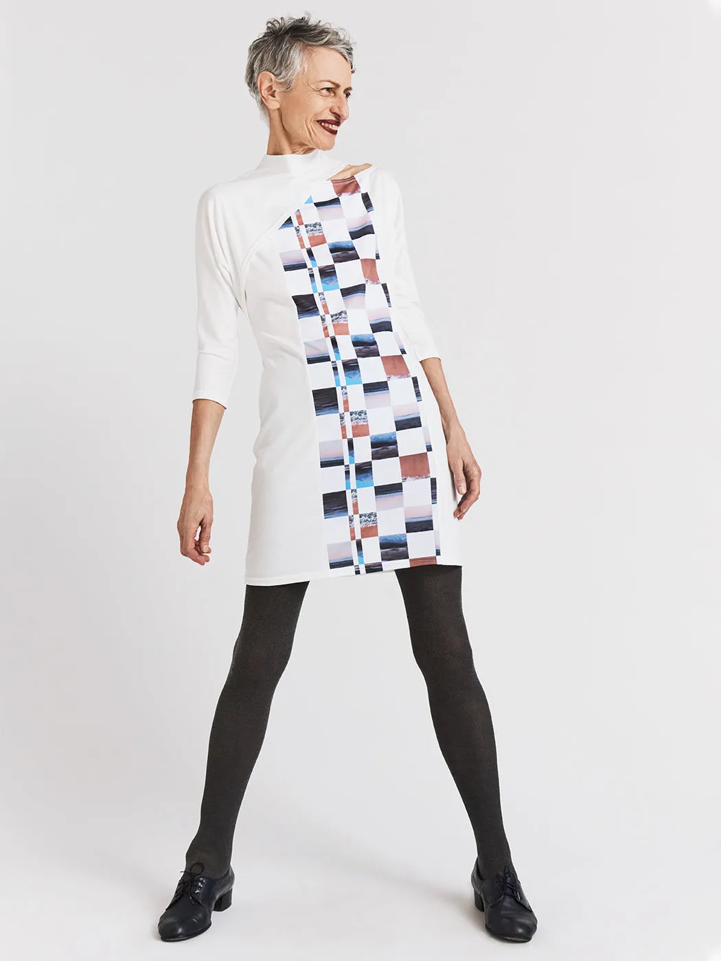 Split Dolman Sleeve Dress