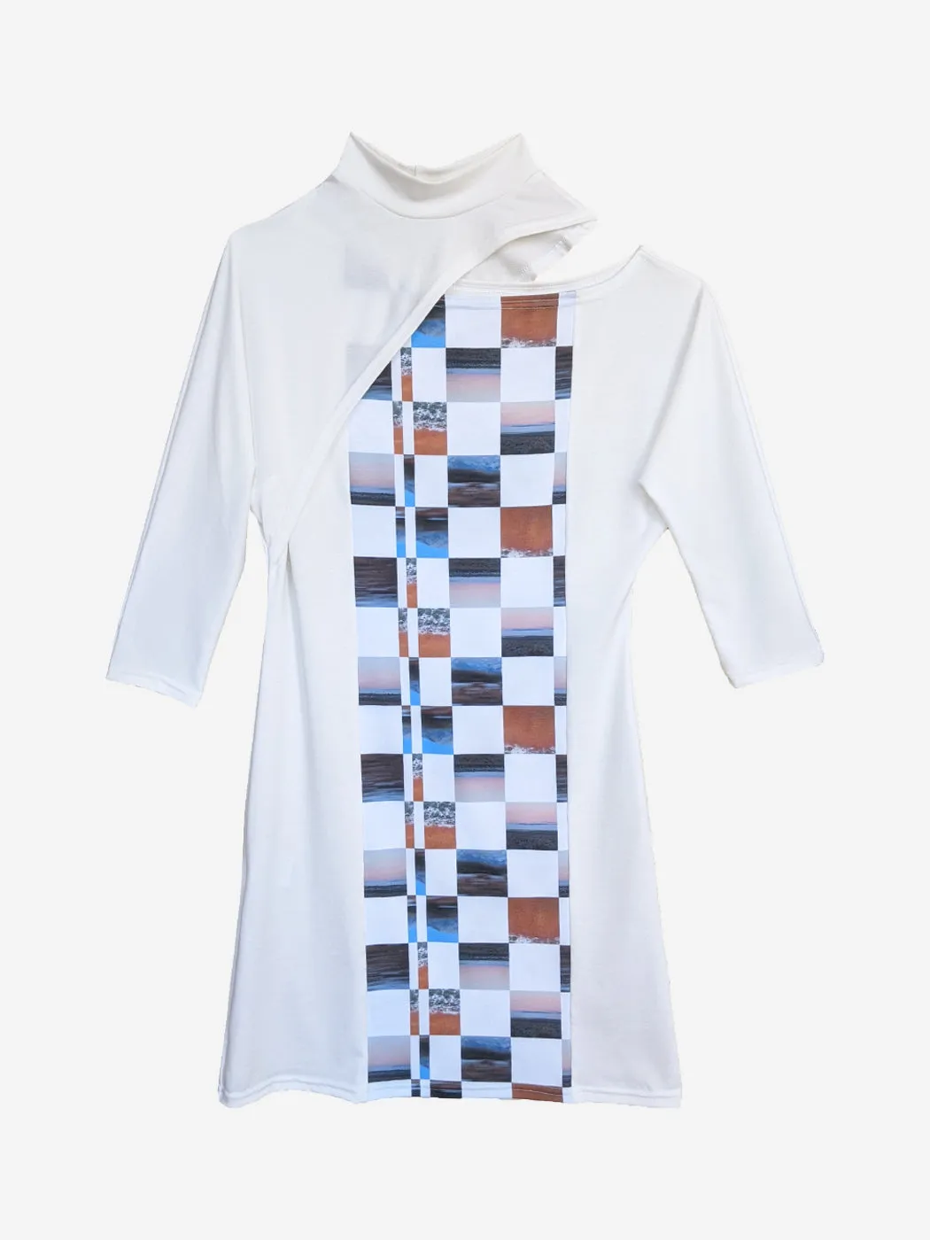 Split Dolman Sleeve Dress
