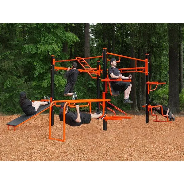 StayFIT Model 1110 (Outdoor Fitness Multi-Station #8)