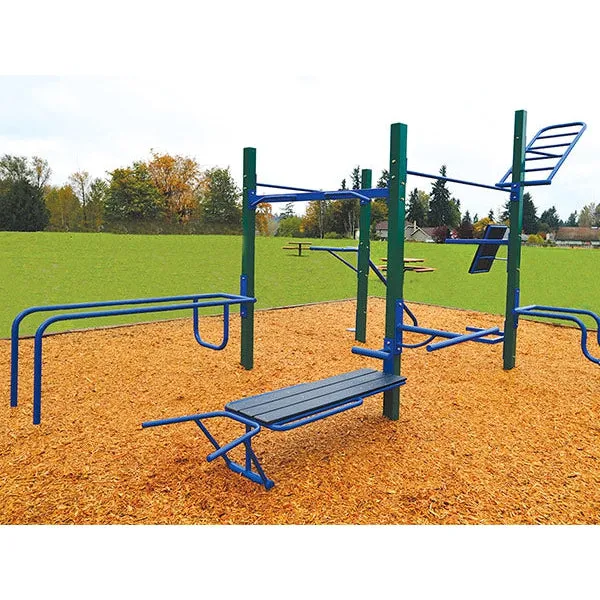 StayFIT Model 1139 (Outdoor Fitness Multi-station #28)