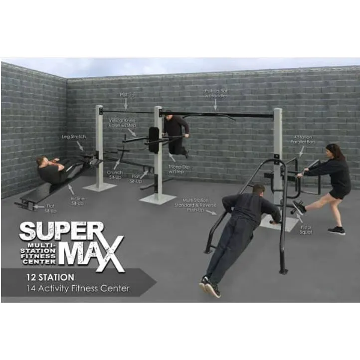 SuperMAX 12 Station Fitness System