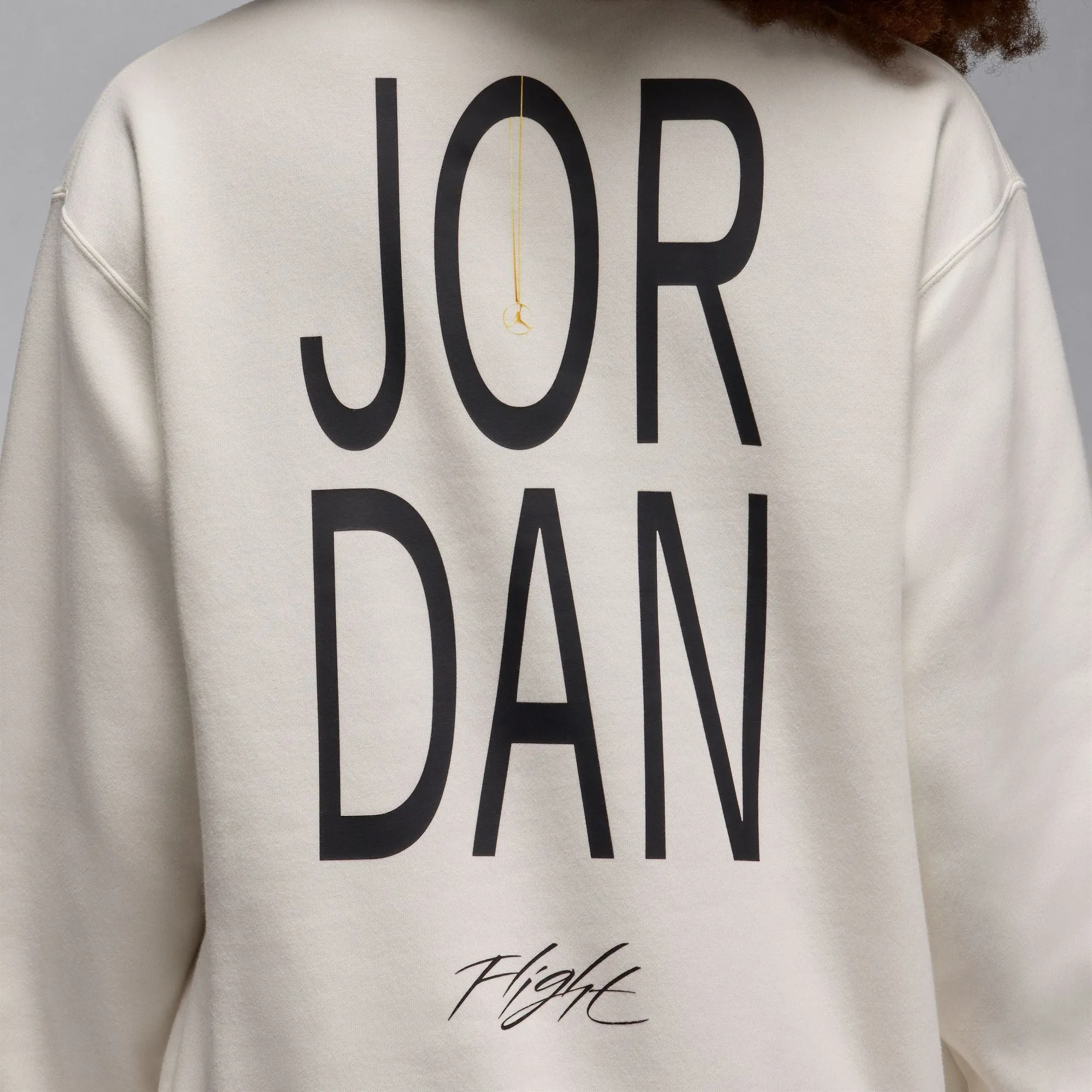 W ARTIST FLEECE CREW DARIEN BIRKS "SAIL"