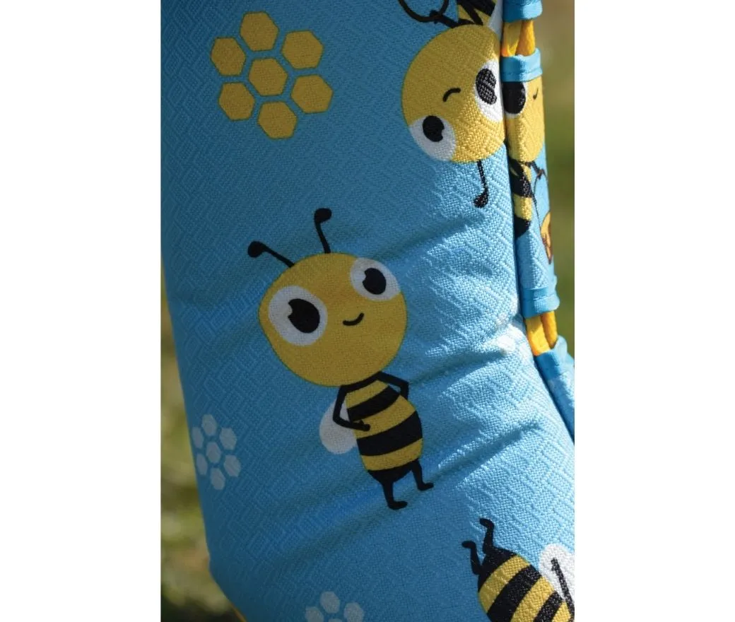 Weatherbeeta Wide Tab Long Travel Boots Bee Print