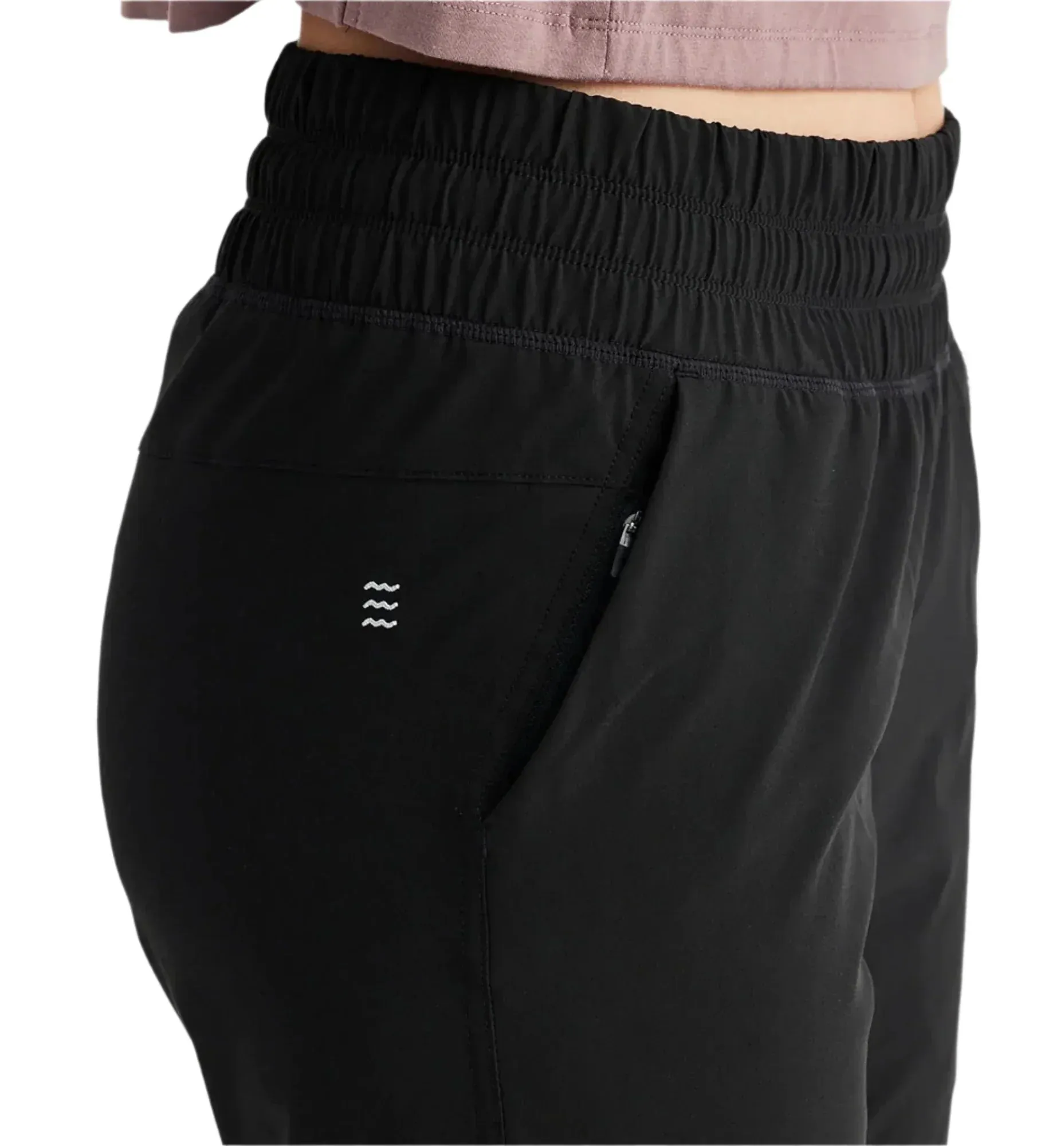 WOMEN'S FREE FLY PULL-ON BREEZE JOGGER | BLACK