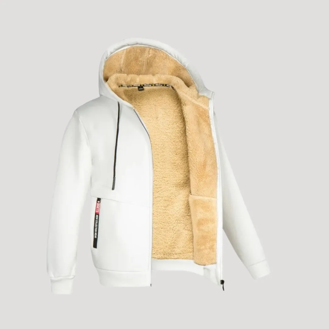 Zip-Up Hoodie – Fleece-Lined – Warm Outdoor Comfort